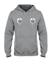 Amarillo Flag - Four Leaf Clover Hooded Sweatshirt tile