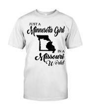MINNESOTA GIRL IN MISSOURI Classic T-Shirt tile