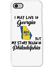Began In Philadelphia - Live In Georgia Phone Case tile