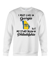 Began In Philadelphia - Live In Georgia Crewneck Sweatshirt tile