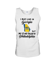 Began In Philadelphia - Live In Georgia Unisex Tank tile