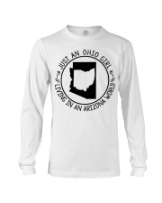 OHIO GIRL LIVING IN ARIZONA Long Sleeve Tee tile