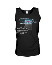 PUERTO RICO ARIZONA LOVE BRINGS YOU HOME Unisex Tank tile