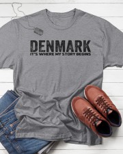Denmark - My Story Begins Classic T-Shirt apparel-classic-tshirt-lifestyle-front-216