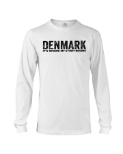 Denmark - My Story Begins Long Sleeve Tee tile