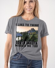 South Dakota Misses Me Too Classic T-Shirt apparel-classic-tshirt-lifestyle-front-101