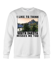 South Dakota Misses Me Too Crewneck Sweatshirt tile