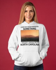 Should Be In North Carolina Hooded Sweatshirt apparel-hooded-sweatshirt-lifestyle-front-86