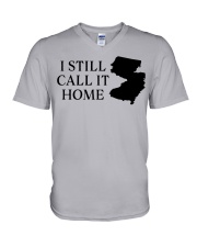 New Jersey i still call it home V-Neck T-Shirt tile