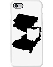 MAP OHIO IN NEW JERSEY Phone Case tile