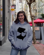 MAP OHIO IN NEW JERSEY Hooded Sweatshirt lifestyle-unisex-hoodie-front-2