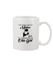 OHIO GIRL LIFE TOOK ME TO MAINE Mug tile
