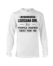 Louisiana Girl - But People Ruined Long Sleeve Tee tile
