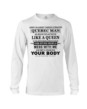 Like A Queen - Quebec Man Long Sleeve Tee tile
