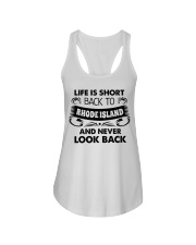 Back To Rhode Island Ladies Flowy Tank tile