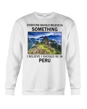 Should Be In Peru Crewneck Sweatshirt tile