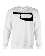 MAP PUERTO RICO IN OKLAHOMA Crewneck Sweatshirt tile