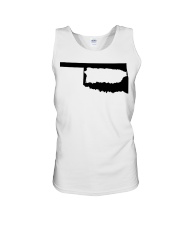 MAP PUERTO RICO IN OKLAHOMA Unisex Tank tile