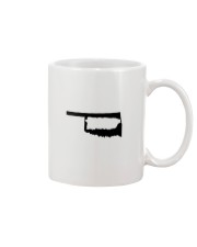 MAP PUERTO RICO IN OKLAHOMA Mug tile