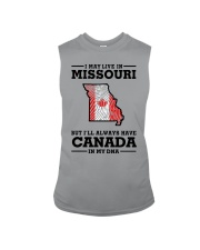 LIVE IN MISSOURI CANADA IN MY DNA Sleeveless Tee tile