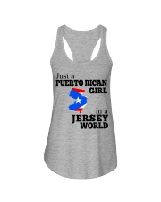 PUERTO RICAN GIRL IN NEW JERSEY Ladies Flowy Tank tile