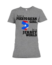 PUERTO RICAN GIRL IN NEW JERSEY Premium Fit Ladies Tee tile