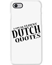 I Speak Fluent Dutch Quotes Phone Case tile