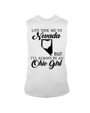 OHIO GIRL LIFE TOOK ME TO NEVADA Sleeveless Tee tile
