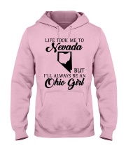 OHIO GIRL LIFE TOOK ME TO NEVADA Hooded Sweatshirt front