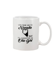 OHIO GIRL LIFE TOOK ME TO NEVADA Mug tile