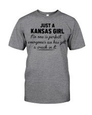 Kansas Girl - No One Is Perfect Classic T-Shirt front