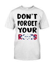 Arkansas Flag Don't Forget Your Roots Classic T-Shirt tile