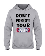 Arkansas Flag Don't Forget Your Roots Hooded Sweatshirt front