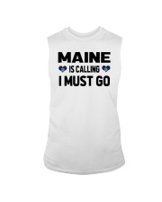 Maine Is Calling Sleeveless Tee tile