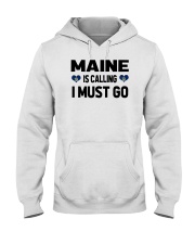 Maine Is Calling Hooded Sweatshirt tile
