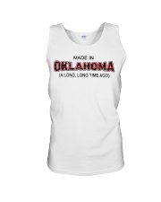 Made In Oklahoma A Long Long Time Ago Unisex Tank tile
