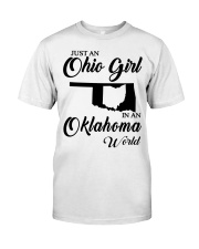 OHIO GIRL IN OKLAHOMA Classic T-Shirt tile
