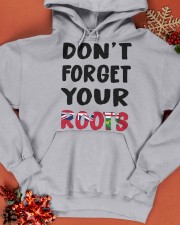 Ontario Flag Don't Forget Your Roots Hooded Sweatshirt apparel-hooded-sweatshirt-lifestyle-front-65