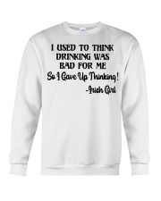 Irish Girl Gave Up Thinking Crewneck Sweatshirt tile