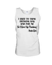 Irish Girl Gave Up Thinking Unisex Tank tile