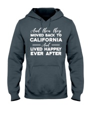 Move Back To California Hooded Sweatshirt front