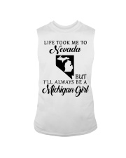 LIFE TOOK TO NEVADA BE A MICHIGAN GIRL Sleeveless Tee tile