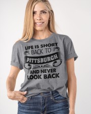 Back To Pittsburgh Classic T-Shirt apparel-classic-tshirt-lifestyle-front-100