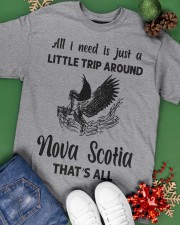 A Little Trip Around Nova Scotia Classic T-Shirt apparel-classic-tshirt-lifestyle-back-69