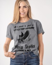 A Little Trip Around Nova Scotia Classic T-Shirt apparel-classic-tshirt-lifestyle-front-100