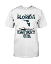 Kentucky Girl Life Took Me To Florida Classic T-Shirt tile