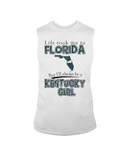 Kentucky Girl Life Took Me To Florida Sleeveless Tee tile
