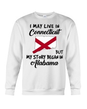 Began In Alabama - Live In Connecticut Crewneck Sweatshirt tile