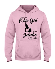 OHIO GIRL IN IDAHO Hooded Sweatshirt front