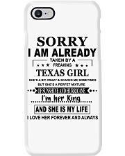 Taken By A Freaking - Texas Girl Phone Case tile